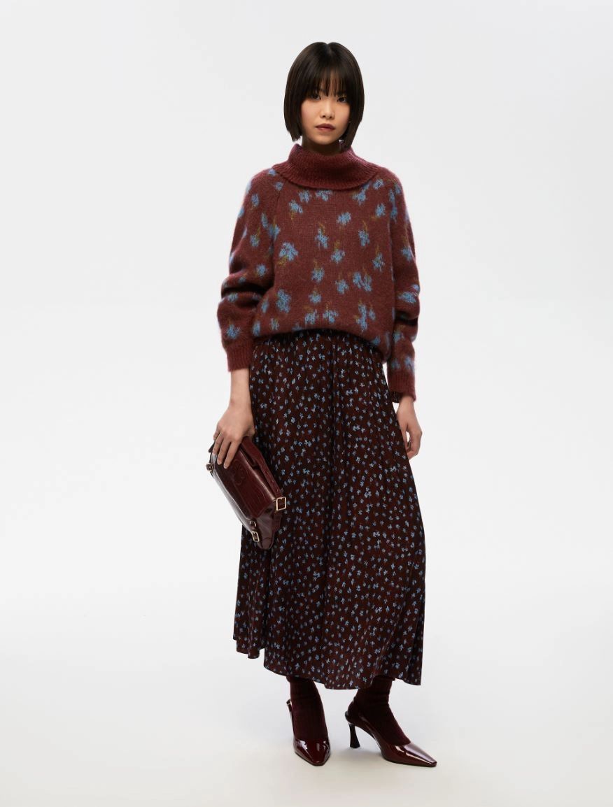 I BLUES Chic Gleba Mini Skirt for Women