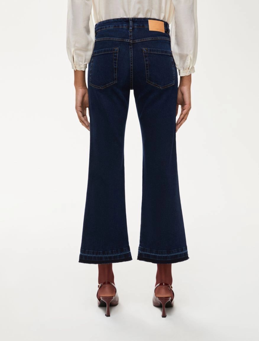 I BLUES Women’s Denim Trouser - Classic Fit