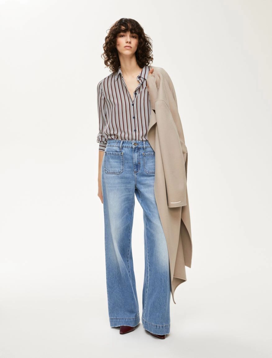 I BLUES Denim Trouser for Women - FW25