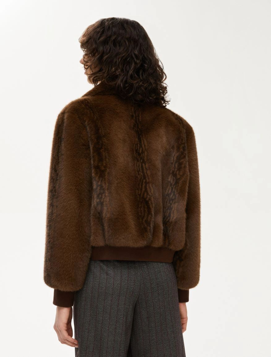 I BLUES Faux-Fur Outerwear for Women - FW25 Collection