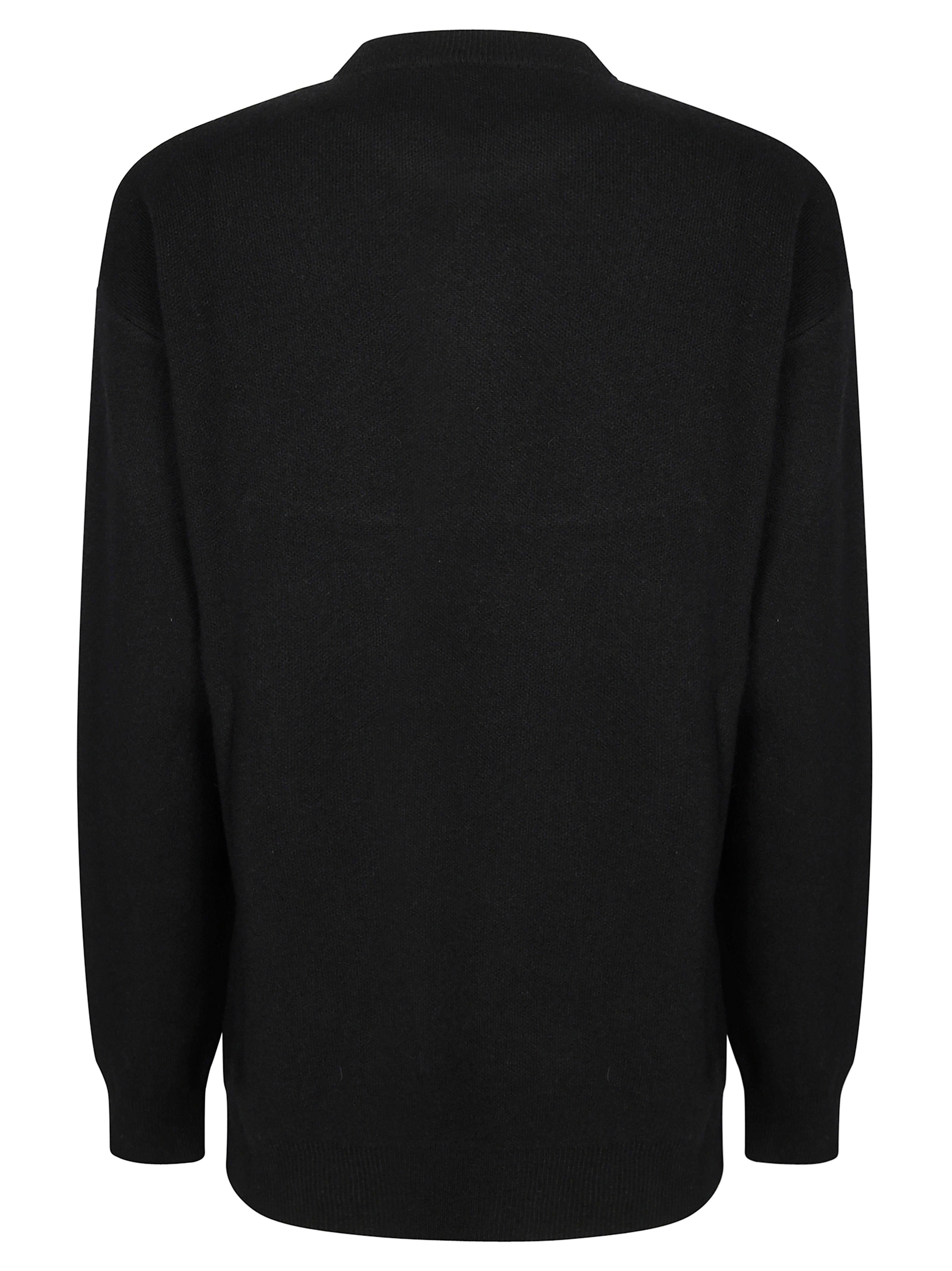 DANIELE FIESOLI Oversized Women's Sweater with Drop Shoulders