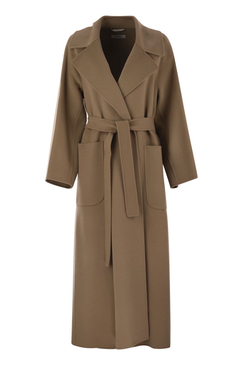 S MAX MARA Elegant Wool Dressing Gown Jacket Size 42