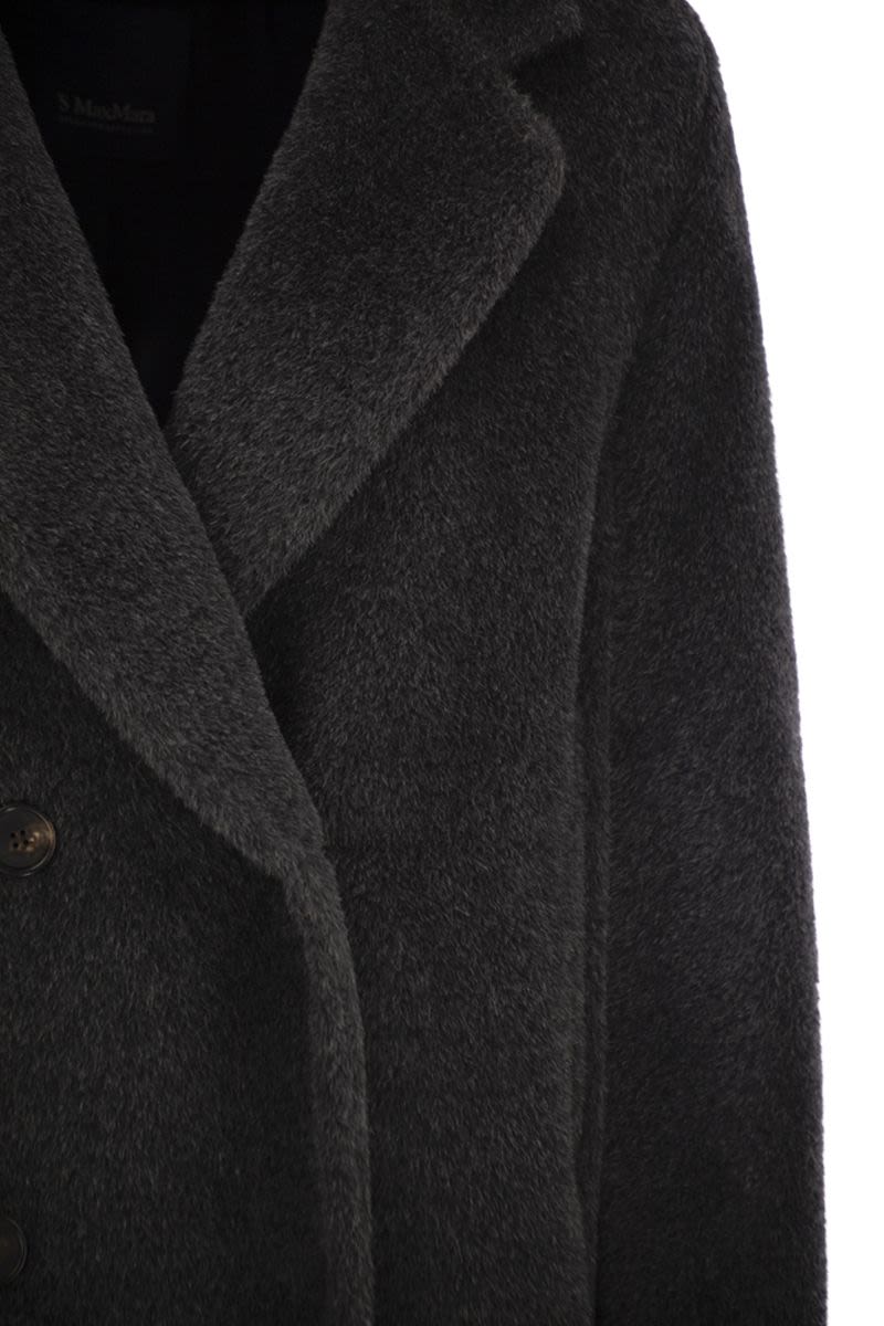 S MAX MARA Chic Double-Breasted Midi Jacket