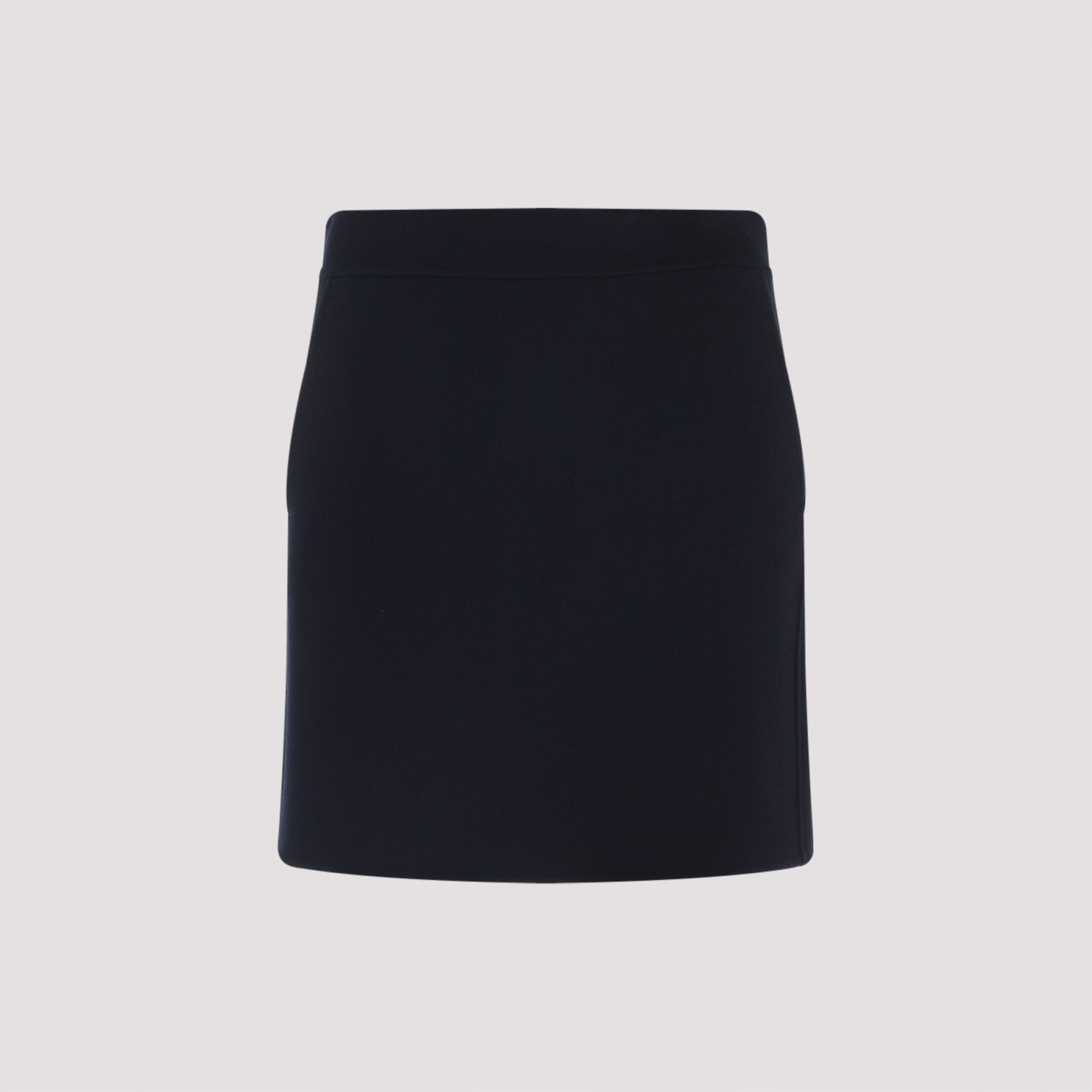 MAX MARA S Chic Virgin Wool Mini Skirt
