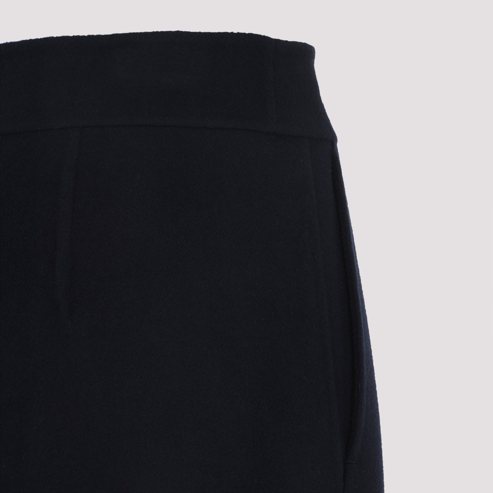 MAX MARA S Chic Virgin Wool Mini Skirt