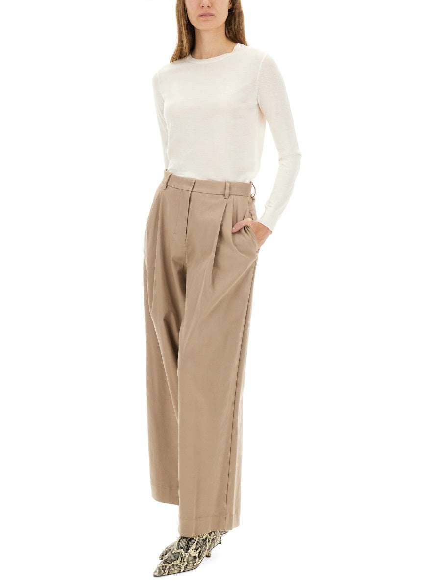 S MAX MARA Women's Wide Leg Pants - Size 40