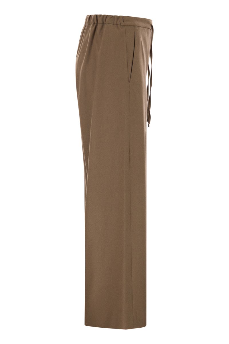 S MAX MARA Wool Jogging Trousers