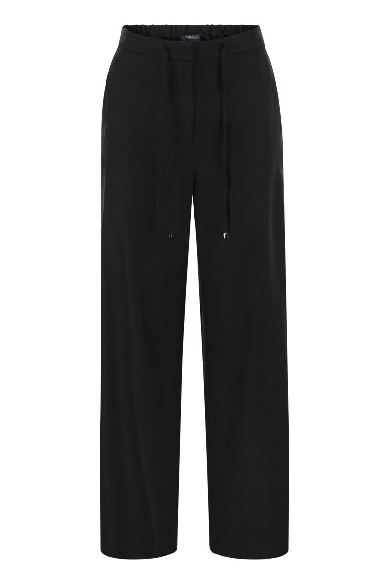 S MAX MARA Women's Relaxed Leg Wool Jogging Trousers