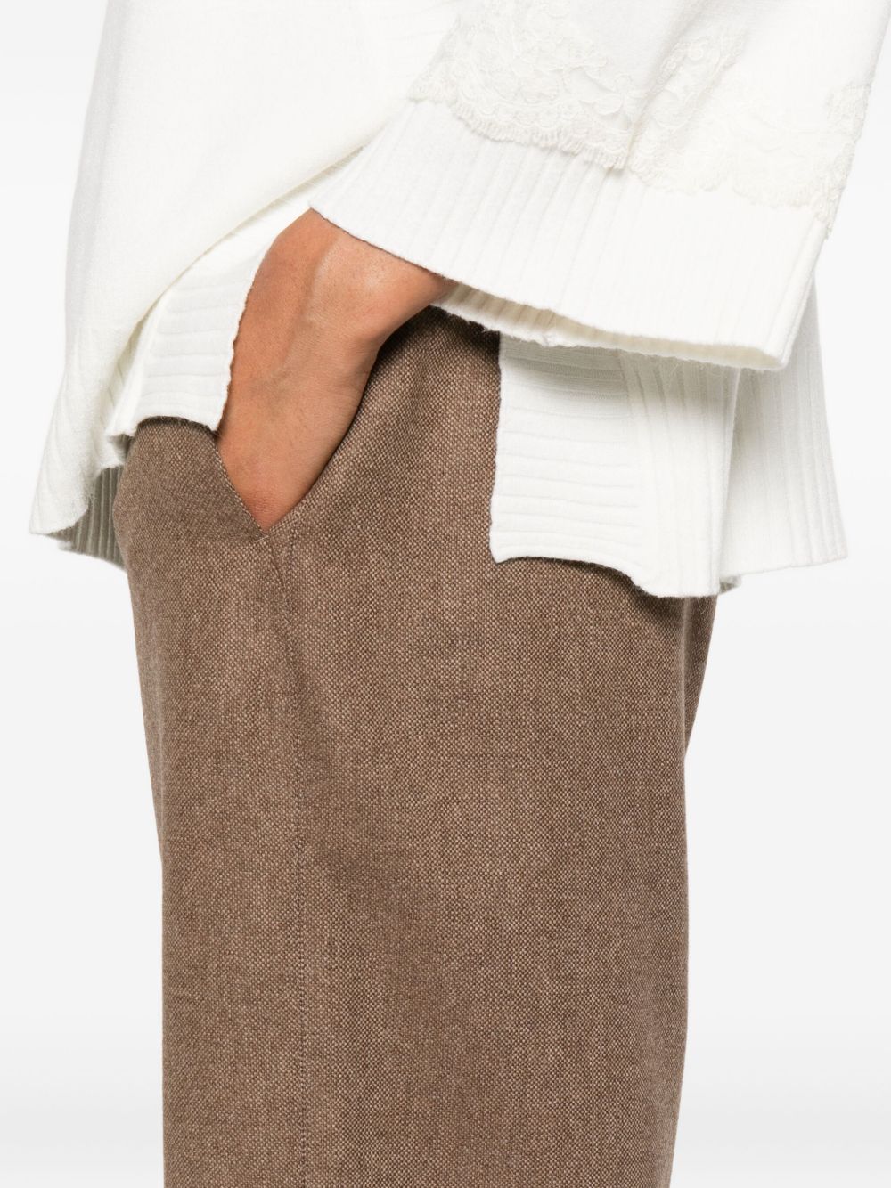 S MAX MARA Women’s Comfortable Elastic Waist Pants