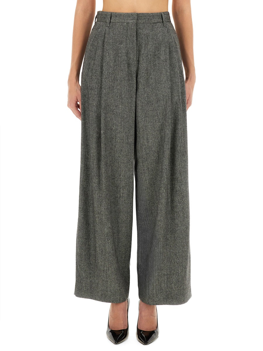 S MAX MARA Wide Leg Pants - Size 40