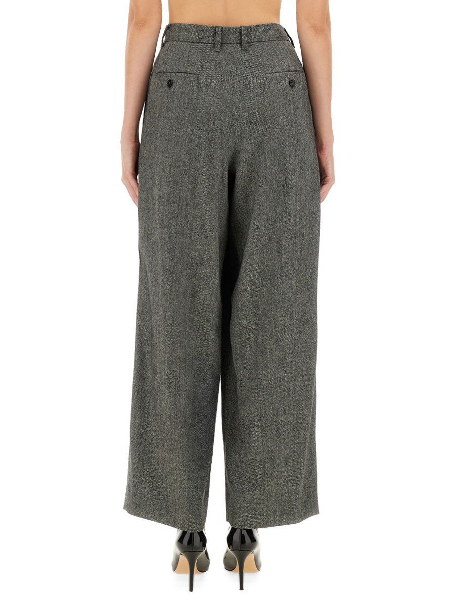 S MAX MARA Wide Leg Pants - Size 40