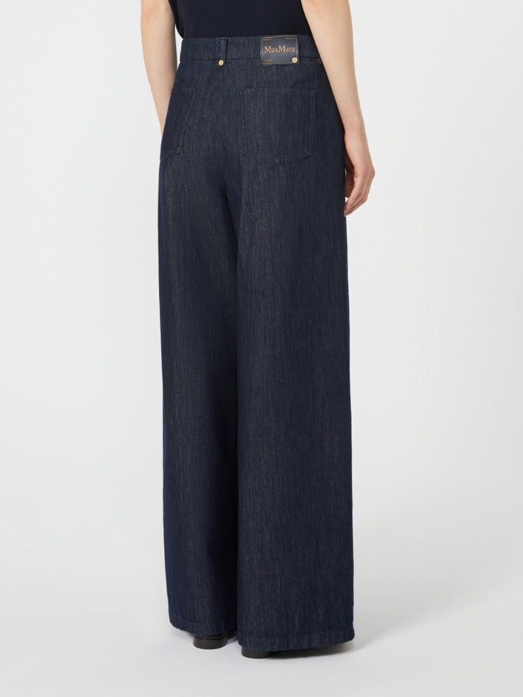 S MAX MARA Chic Denim Trouser for Women
