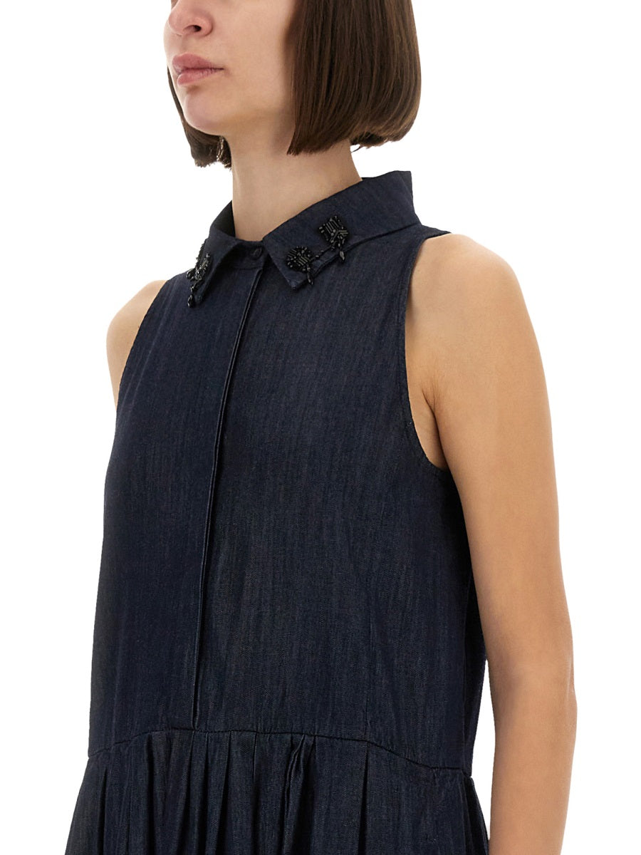 S MAX MARA Sleeveless Dress - Size 42