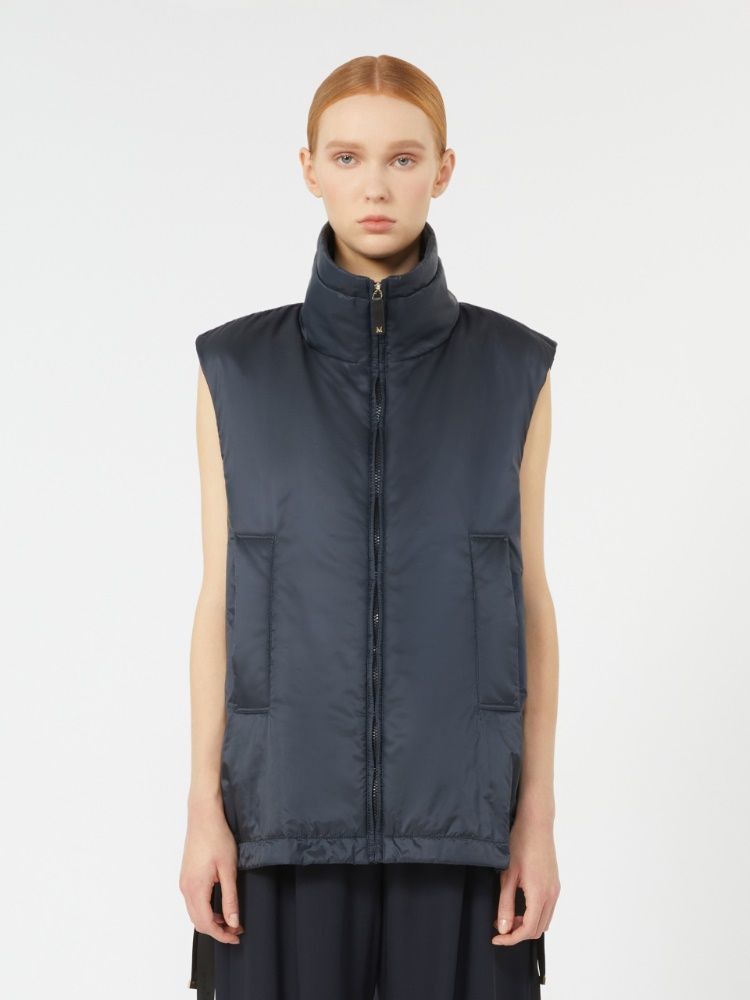 MAX MARA THE CUBE Sleeveless Puffer Outerwear for Women - FW25 Edition