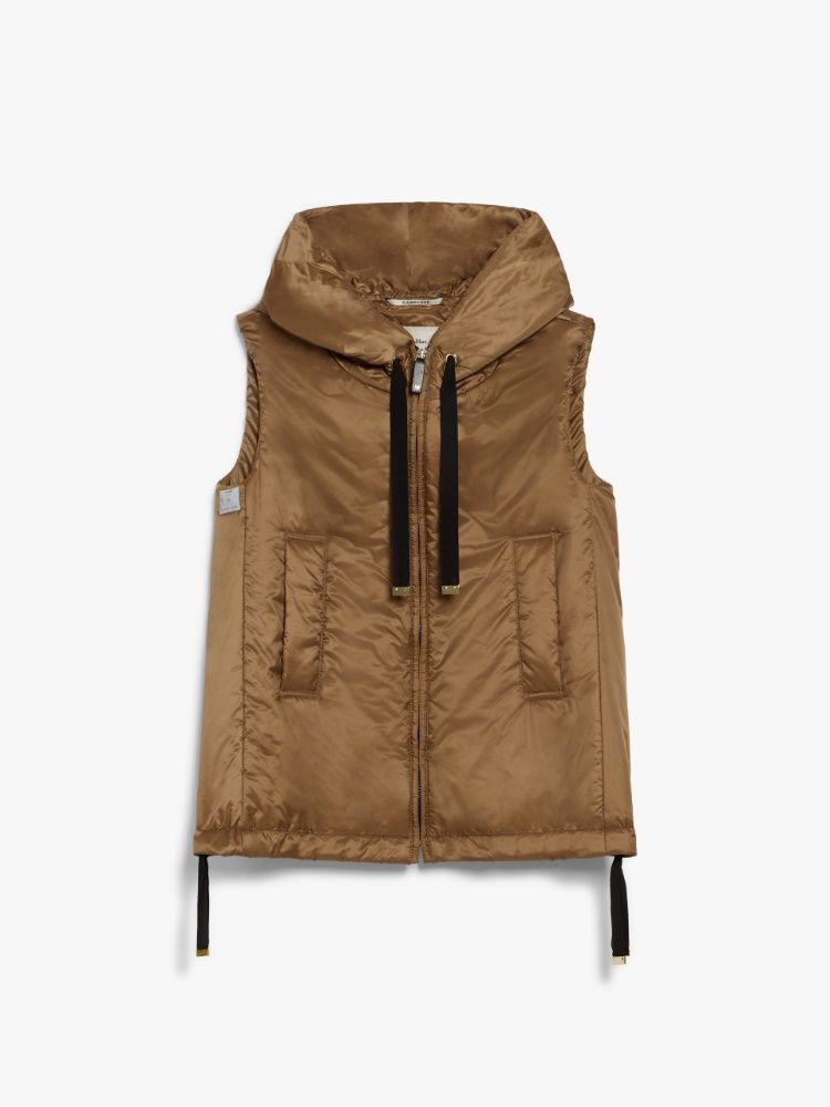 MAX MARA THE CUBE Sleeveless Puffer Vest for Women