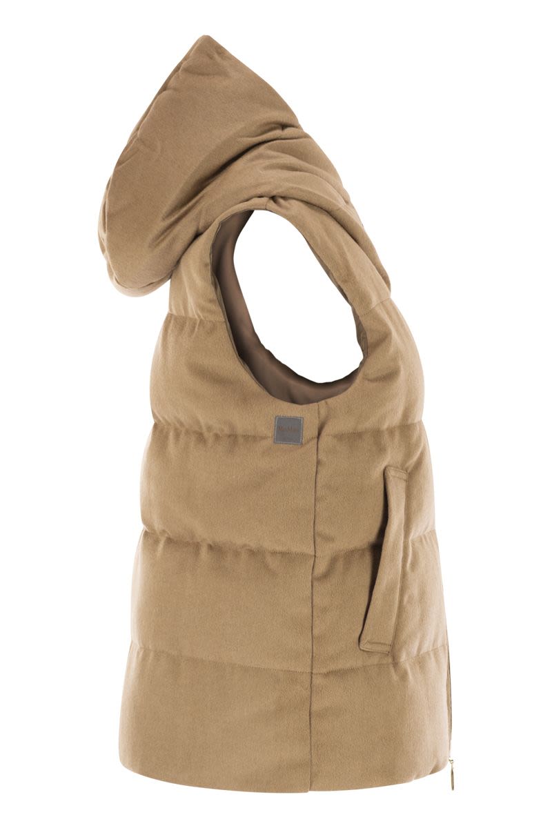MAX MARA THE CUBE Reversible Padded Waistcoat