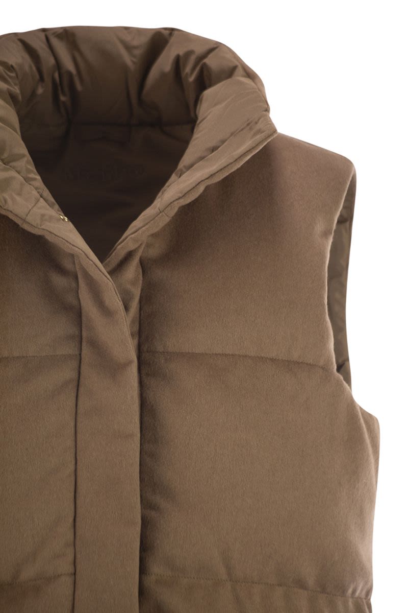 MAX MARA THE CUBE Reversible Padded Waistcoat