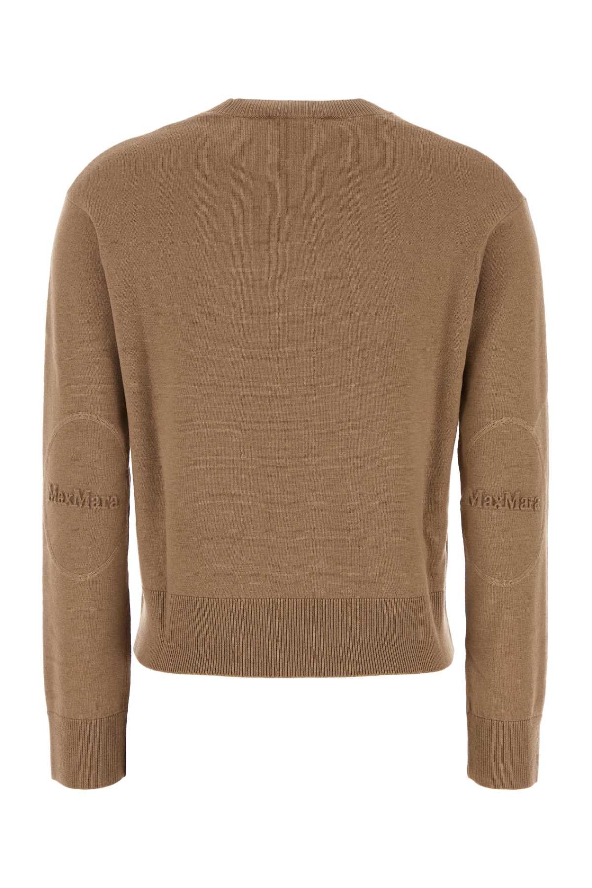 S MAX MARA Eco-Friendly Crewneck Sweater - Women’s Long Sleeve with Ribbed Trim