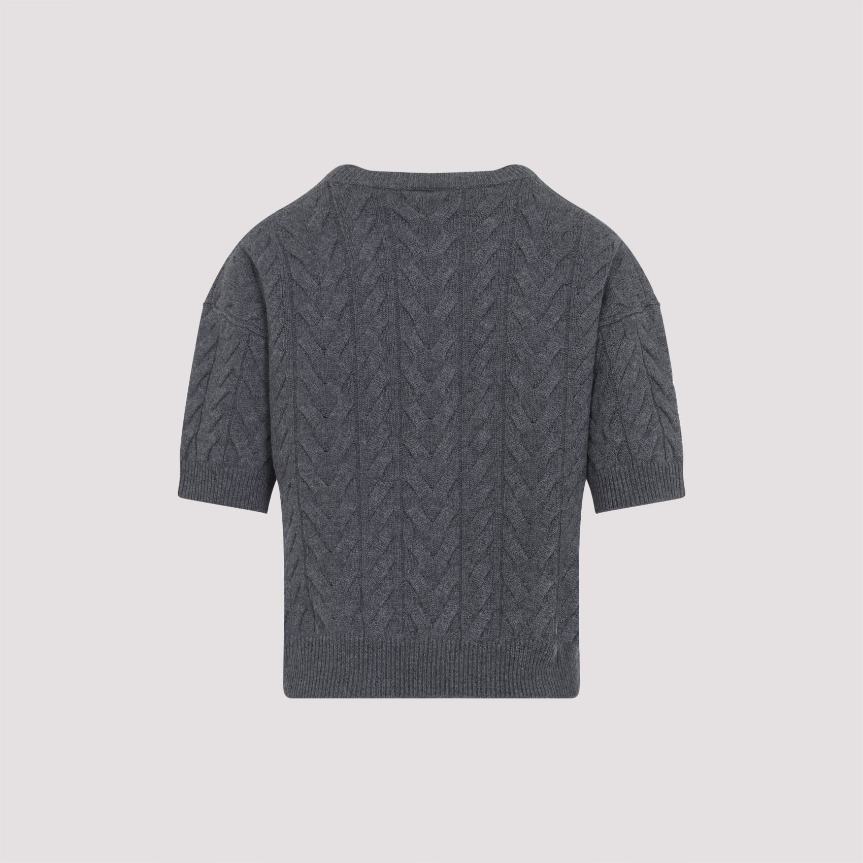 S MAX MARA Women's Cable Knit Sweater