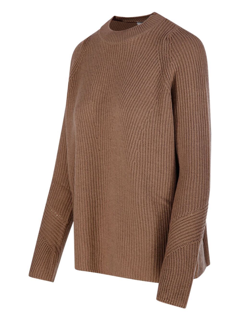 S MAX MARA Women's Cozy Camel Lightweight Sweater