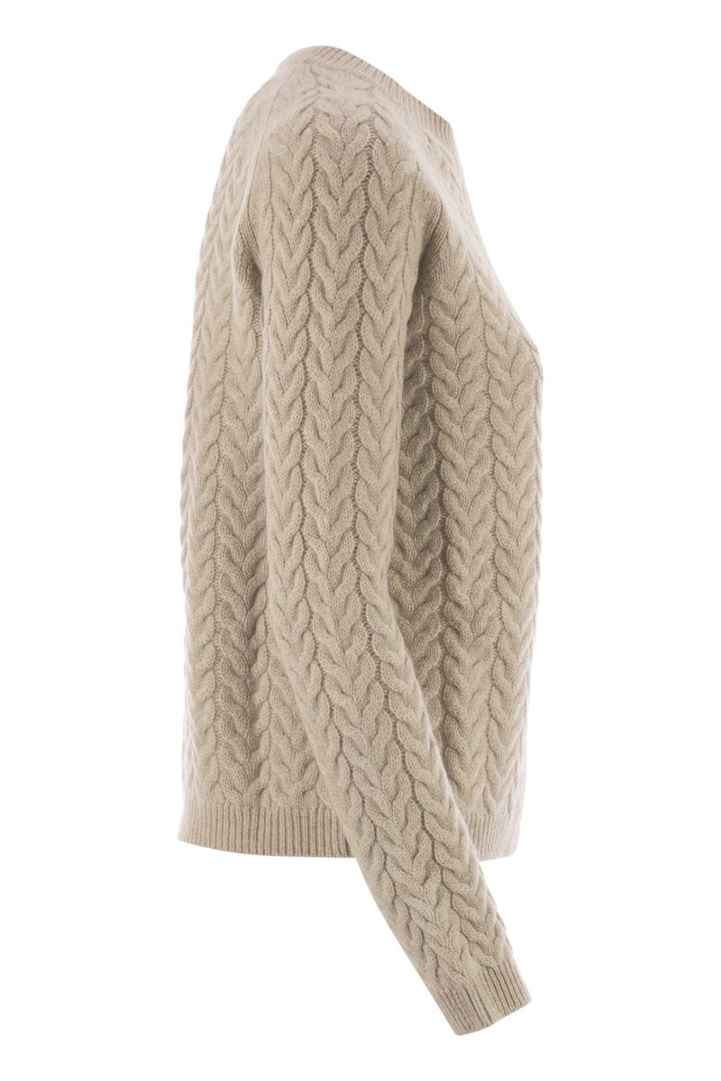 S MAX MARA Wool and Cashmere Crew Neck Jumper