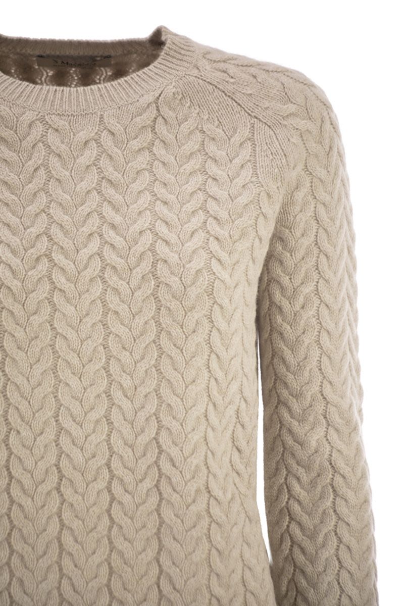 S MAX MARA Wool and Cashmere Crew Neck Jumper