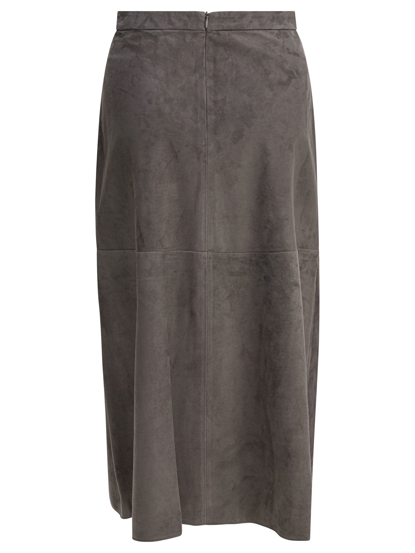 MAX MARA S Suede Mini Skirt