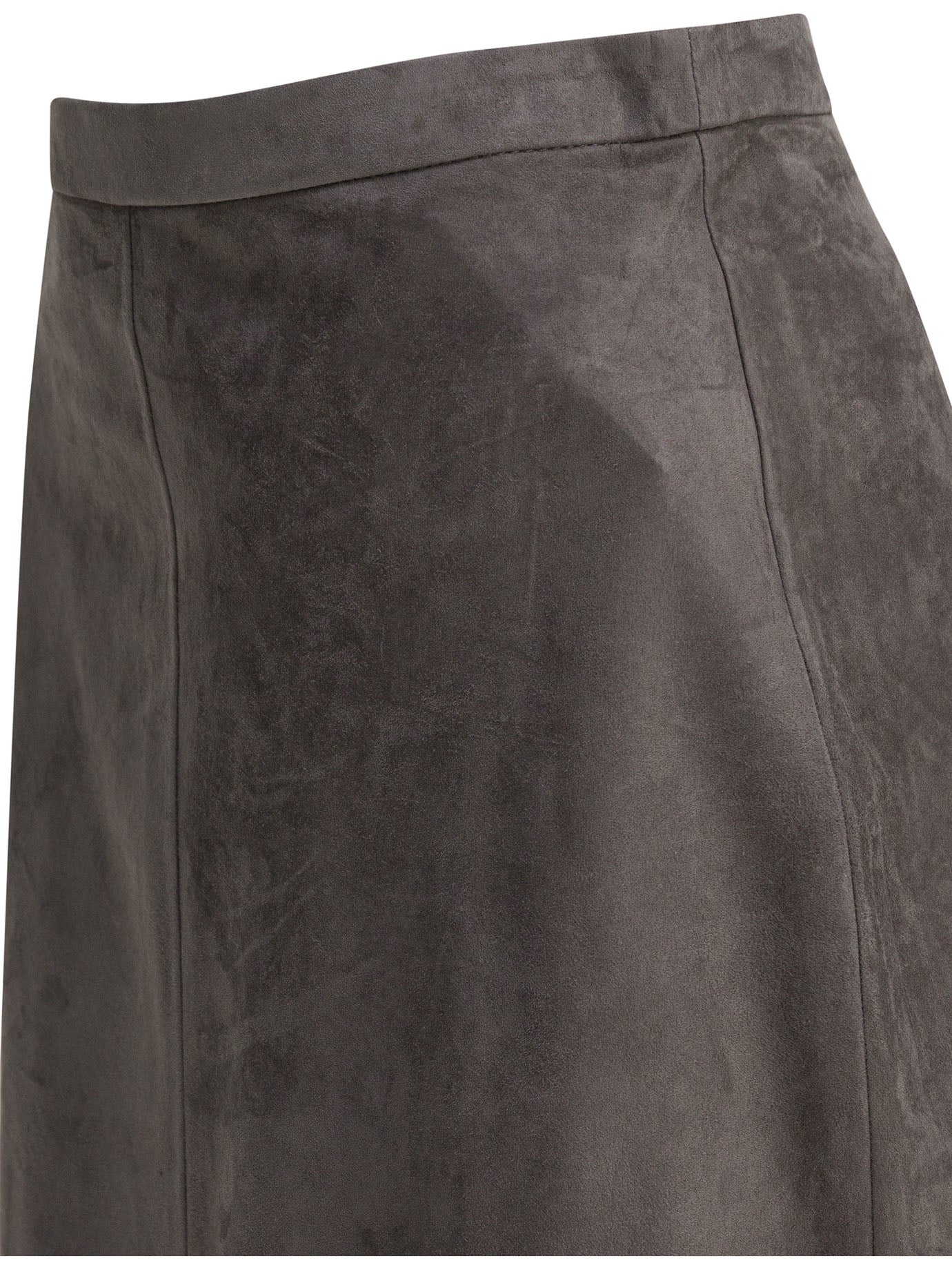 MAX MARA S Suede Mini Skirt