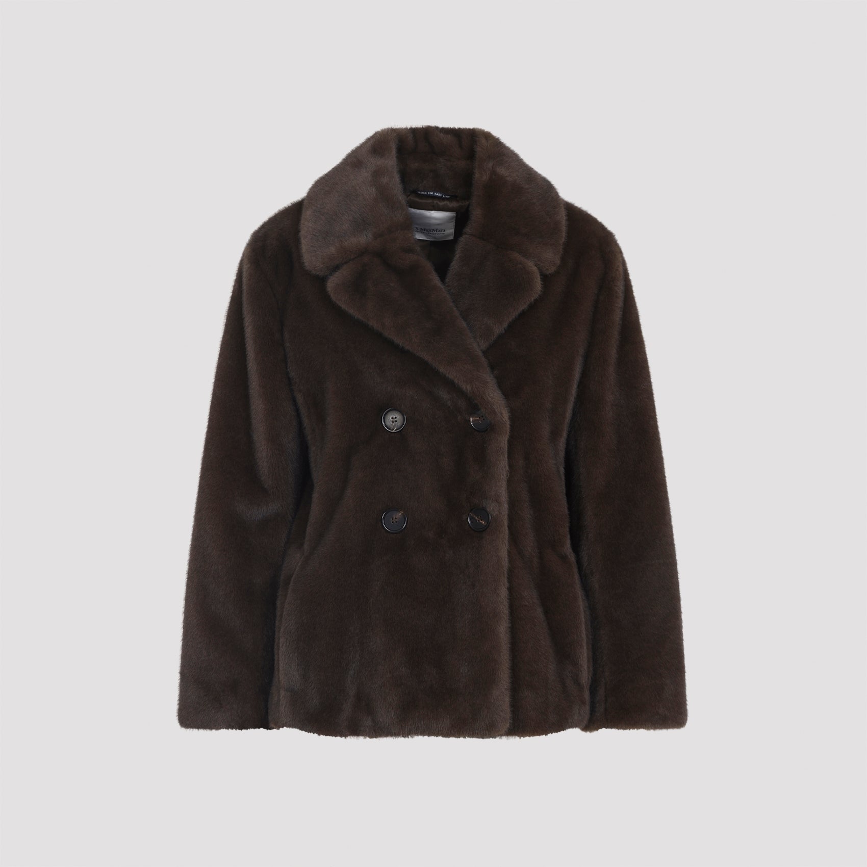 MAX MARA Elegant Faux Fur Outerwear for Women
