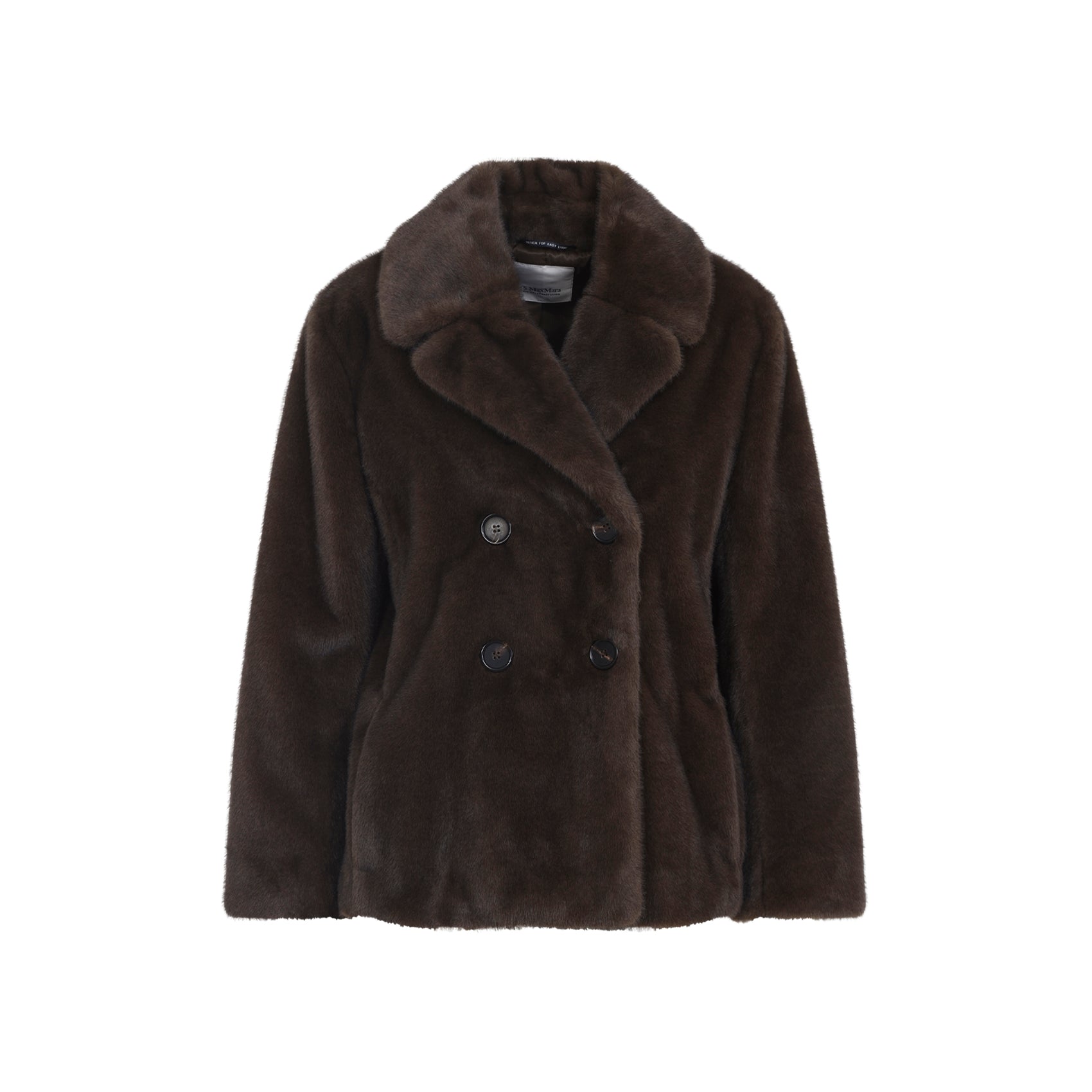 MAX MARA Elegant Faux Fur Outerwear for Women