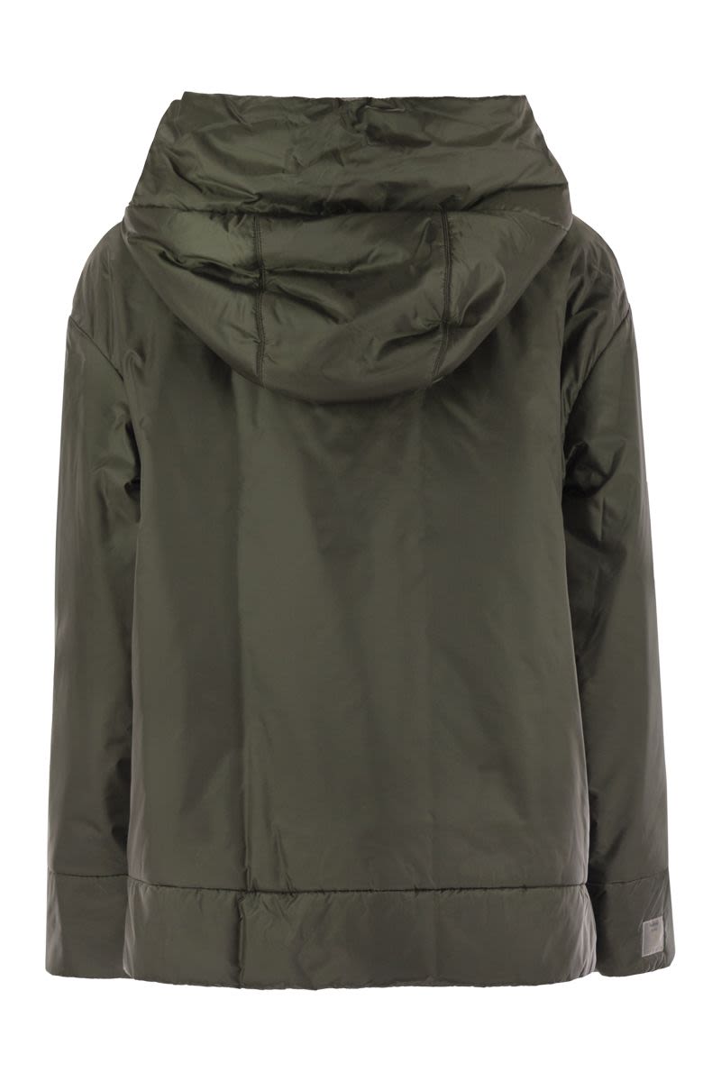 MAX MARA THE CUBE Modern Padded Jacket with Hood