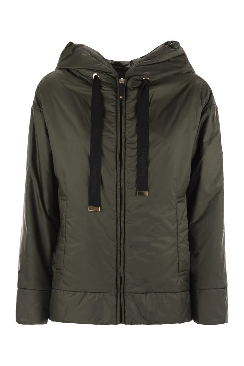 MAX MARA THE CUBE Modern Padded Jacket with Hood