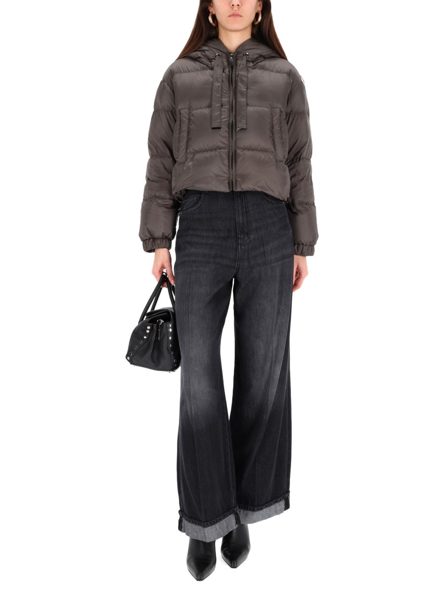 S MAX MARA Women's Crop Down Jacket