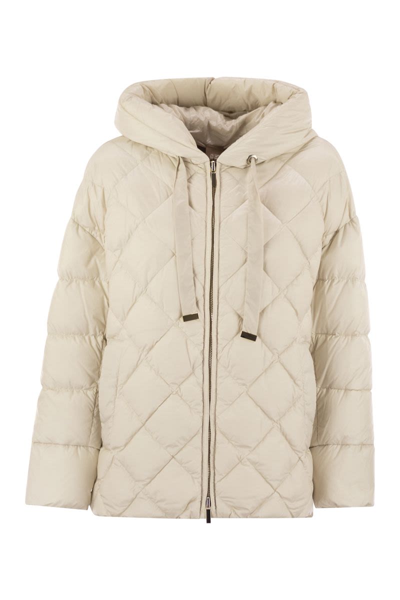 MAX MARA THE CUBE Mini Water-Repellent Canvas Jacket with Hood