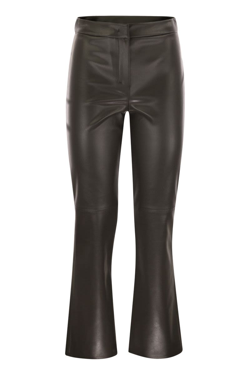 S MAX MARA Ankle-Length Coated Fabric Trousers