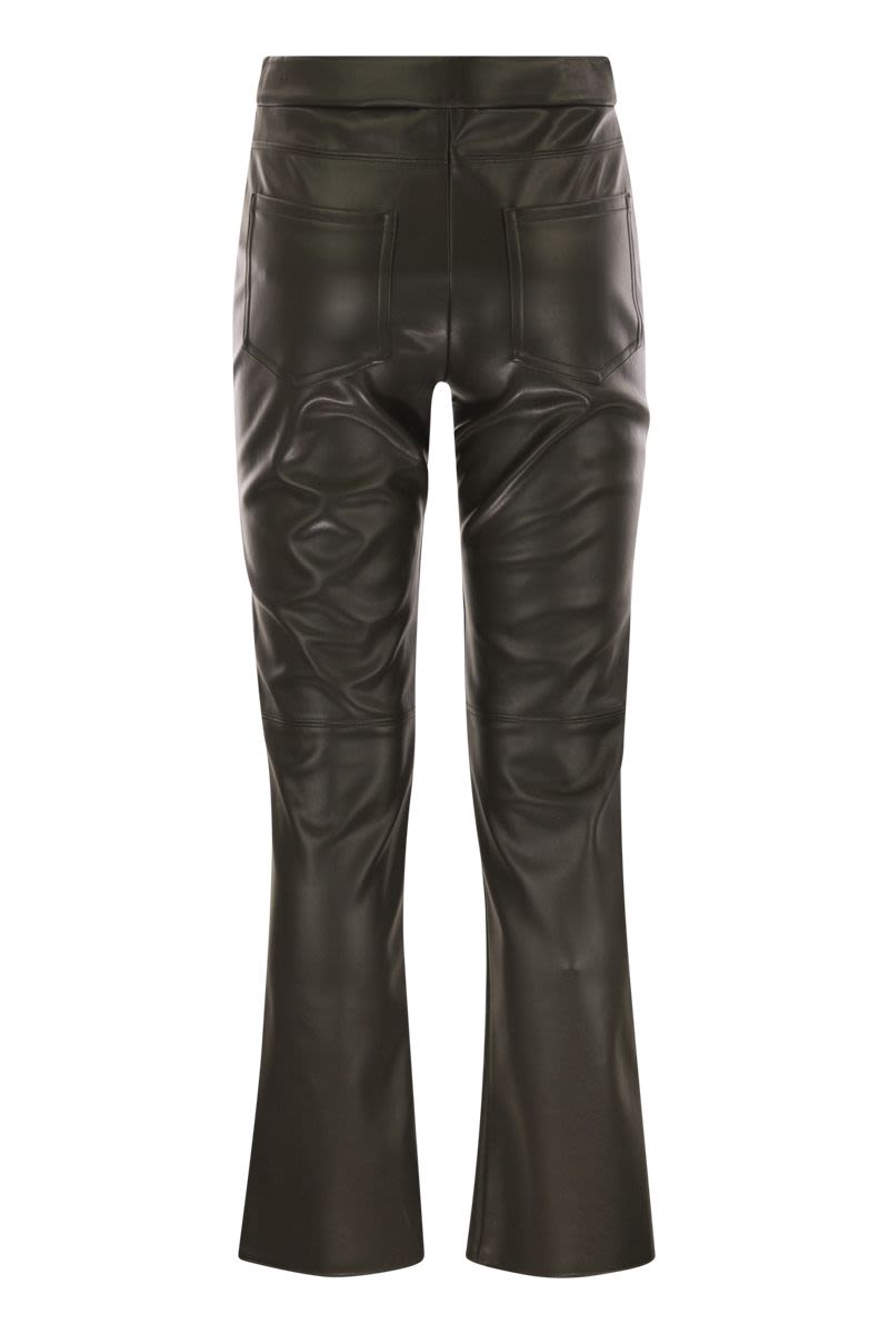 S MAX MARA Ankle-Length Coated Fabric Trousers