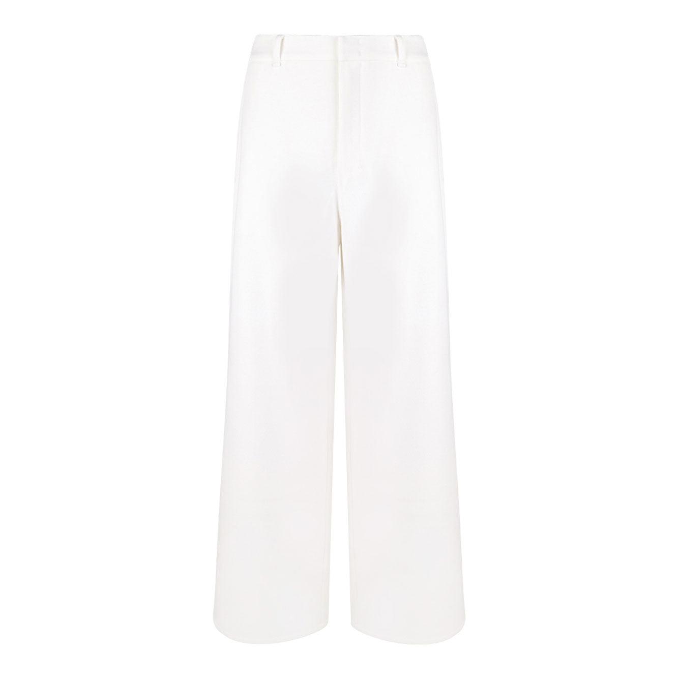 S MAX MARA Cotton-Blend Trousers for Women