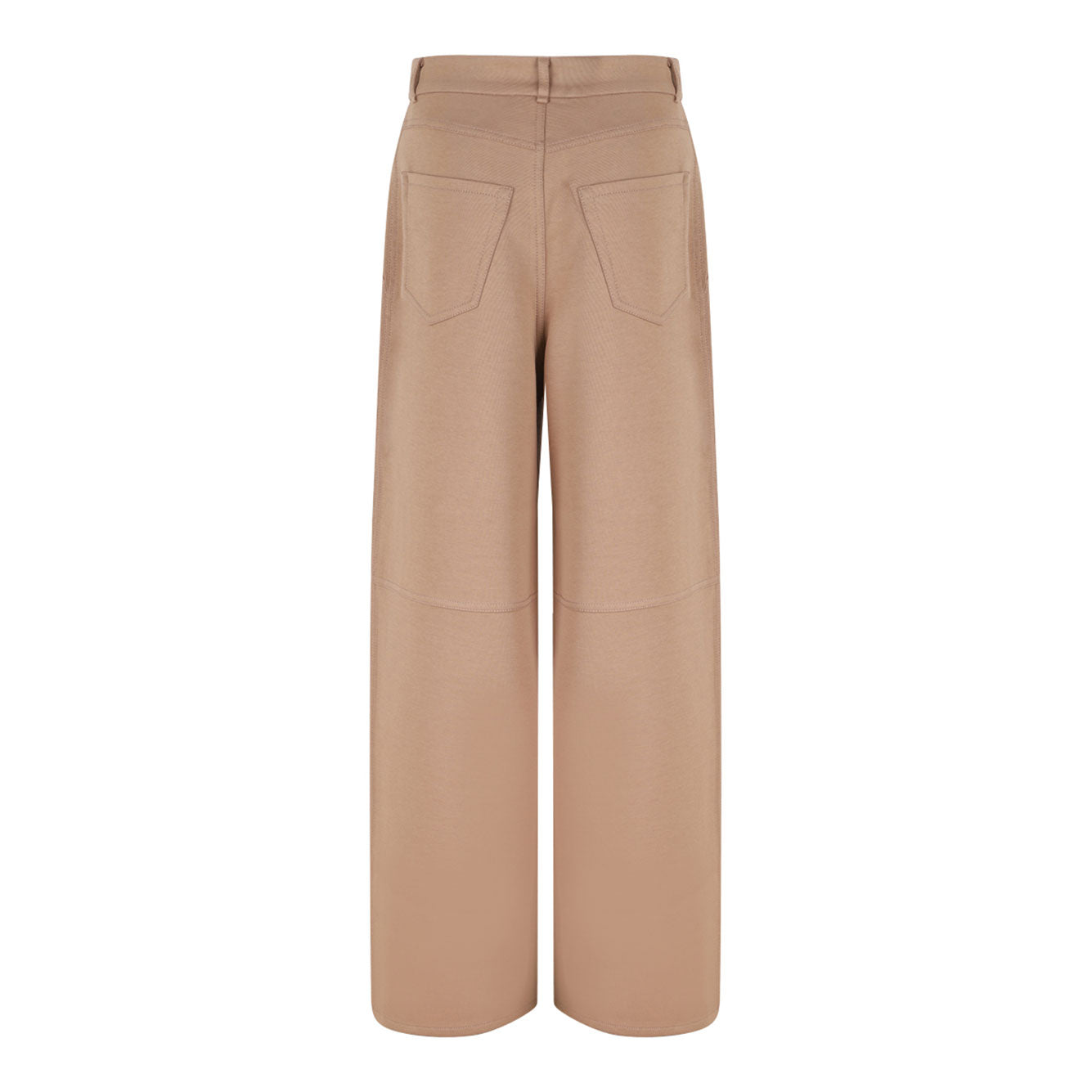 S MAX MARA Elegant Cotton-Blend Trousers for Women