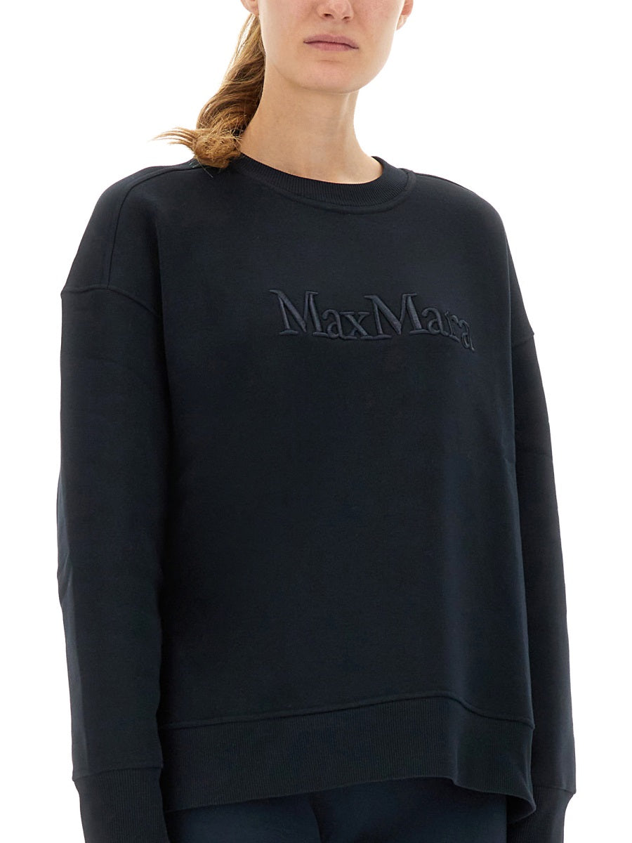 S MAX MARA Cotton Logo Sweatshirt for Women - Size S