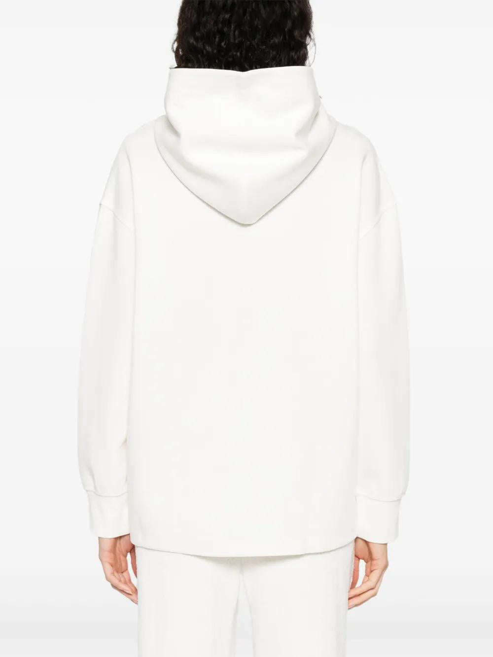 S MAX MARA Oversized Hooded Sweatshirt T-Shirt