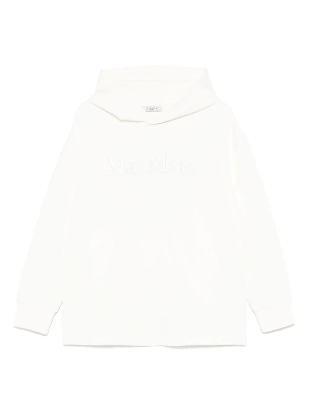 S MAX MARA Oversized Hooded Sweatshirt T-Shirt