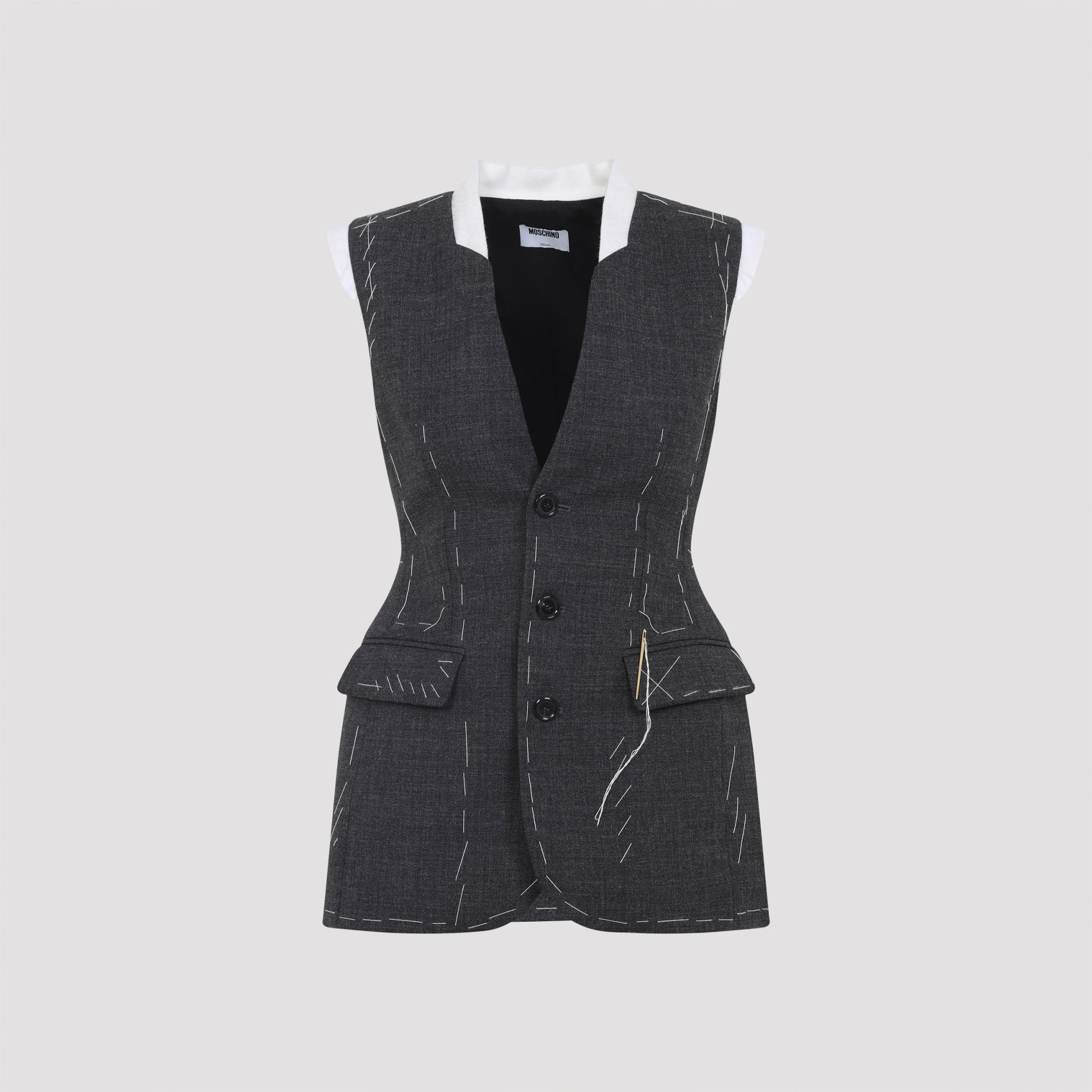MOSCHINO COUTURE Wool Vest for Women