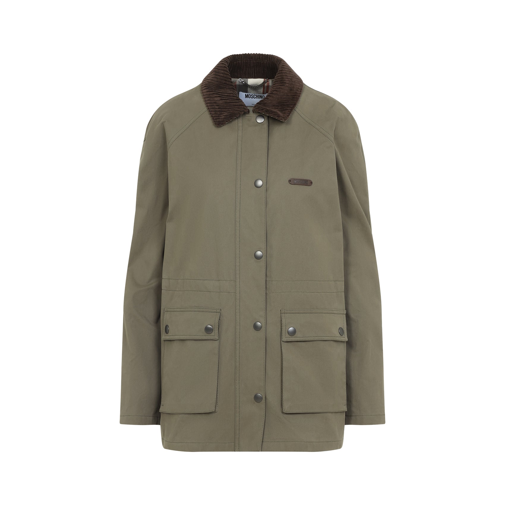 MOSCHINO COUTURE Cotton Jacket for Women - FW25 Collection