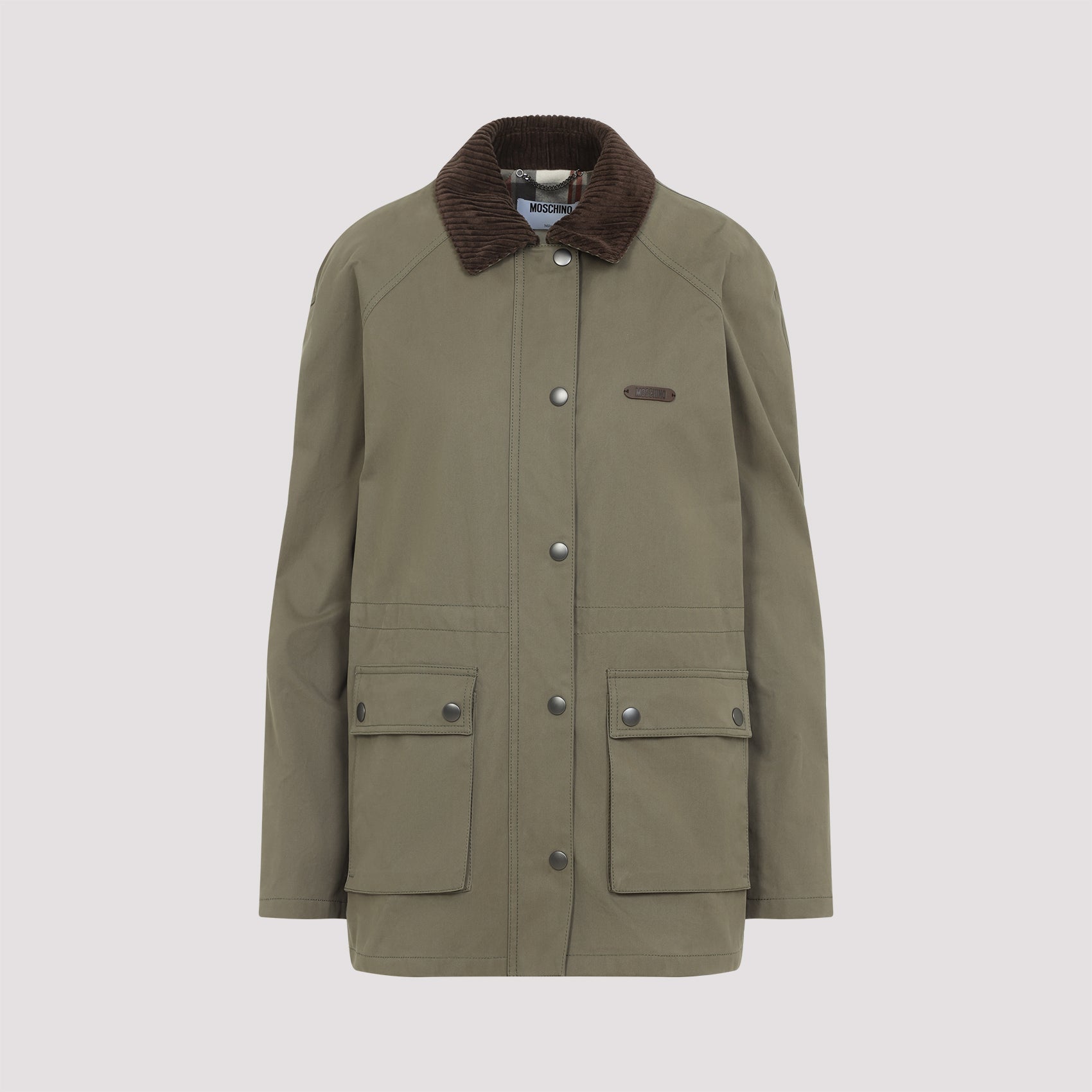 MOSCHINO COUTURE Cotton Jacket for Women - FW25 Collection