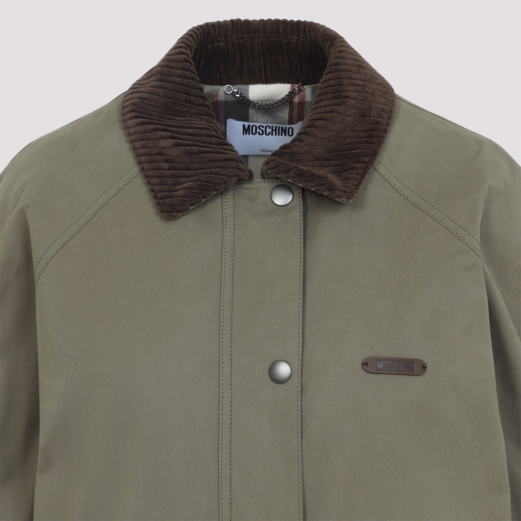 MOSCHINO COUTURE Cotton Jacket for Women - FW25 Collection