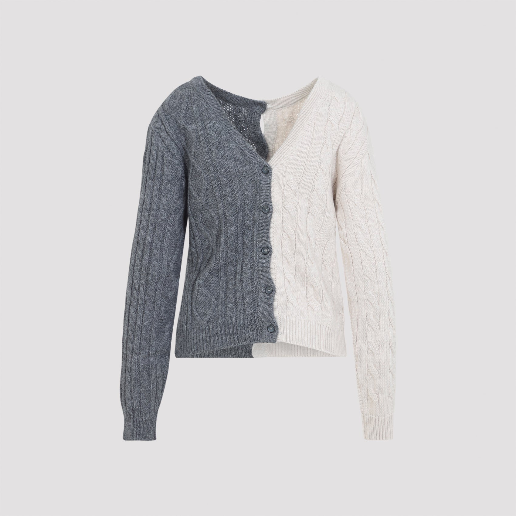 MOSCHINO COUTURE Bicolor Cardigan for Women