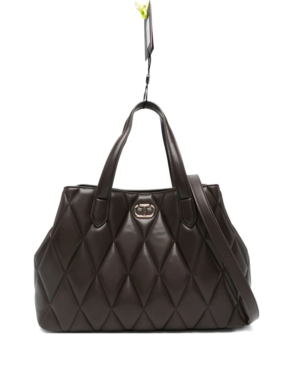 TWIN-SET Lightly Padded Mini Tote Handbag