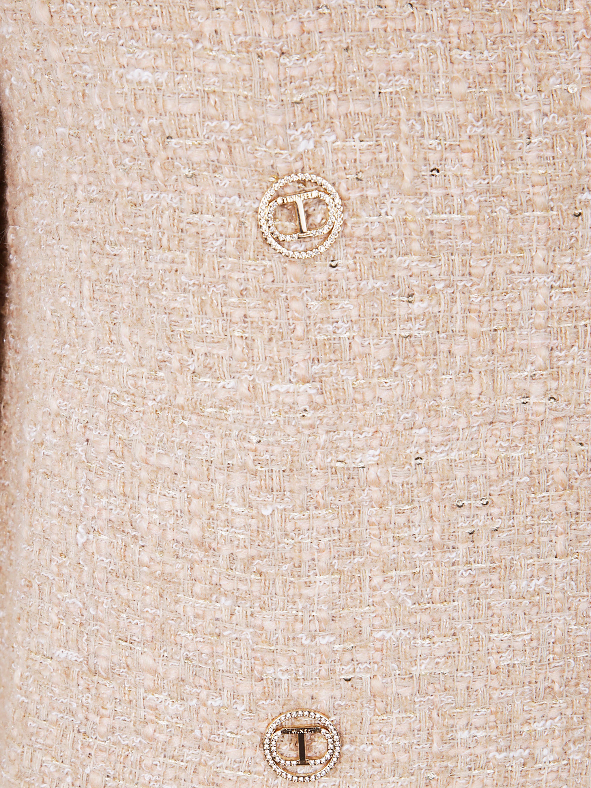 TWIN-SET Boucle Loop Jacket for Women