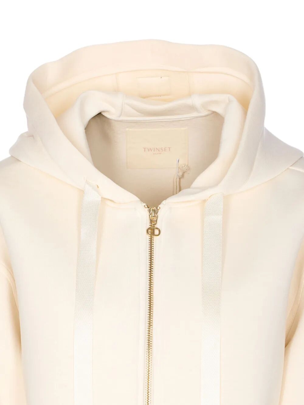 TWIN-SET Women's Luxe Zip-Up Jacket