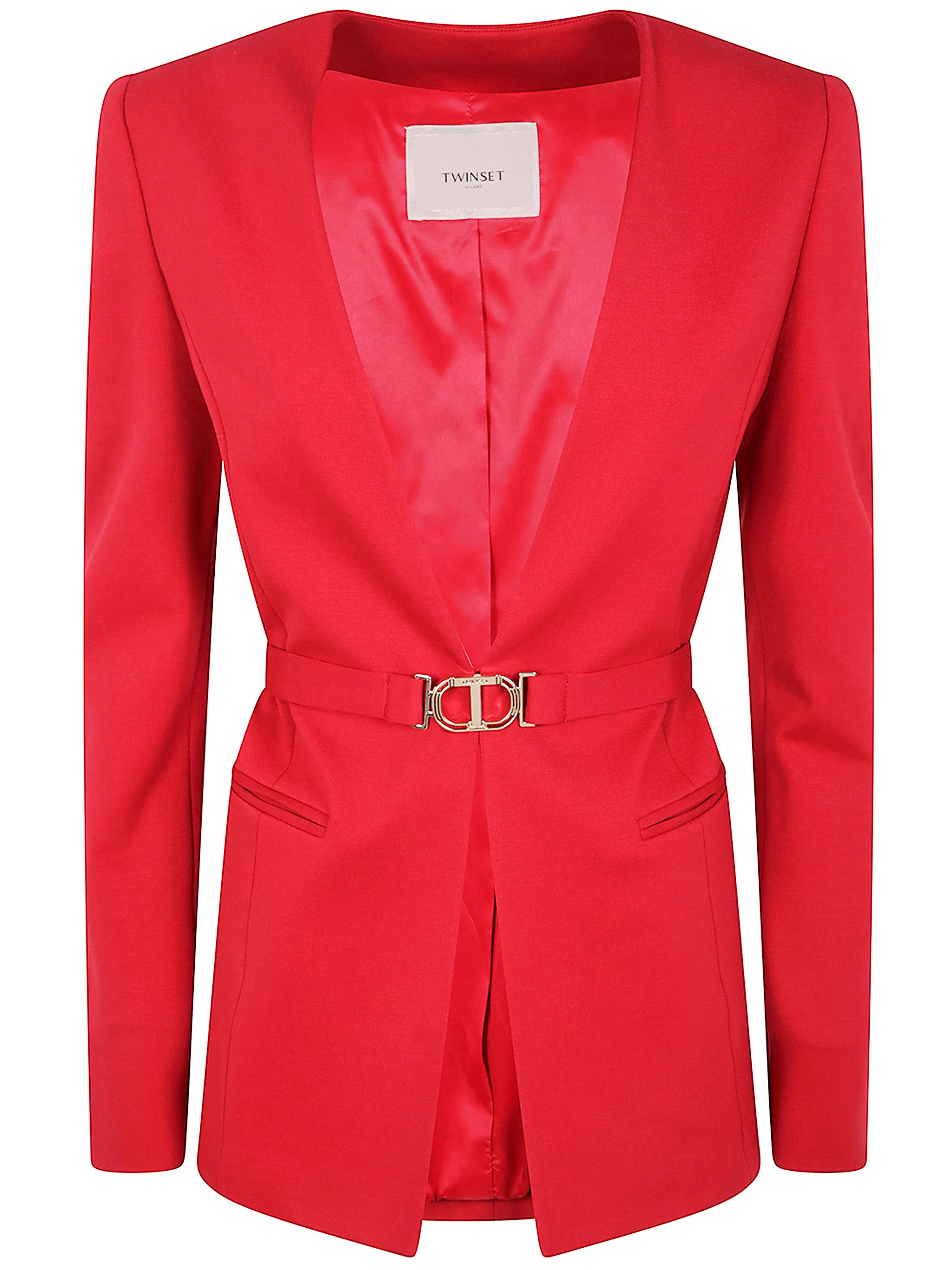 TWIN-SET Belted Women’s Jacket